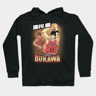 Rukawa Kaede - Offense Demon - Shohoku - Slam Dunk Basketball Character Hoodie